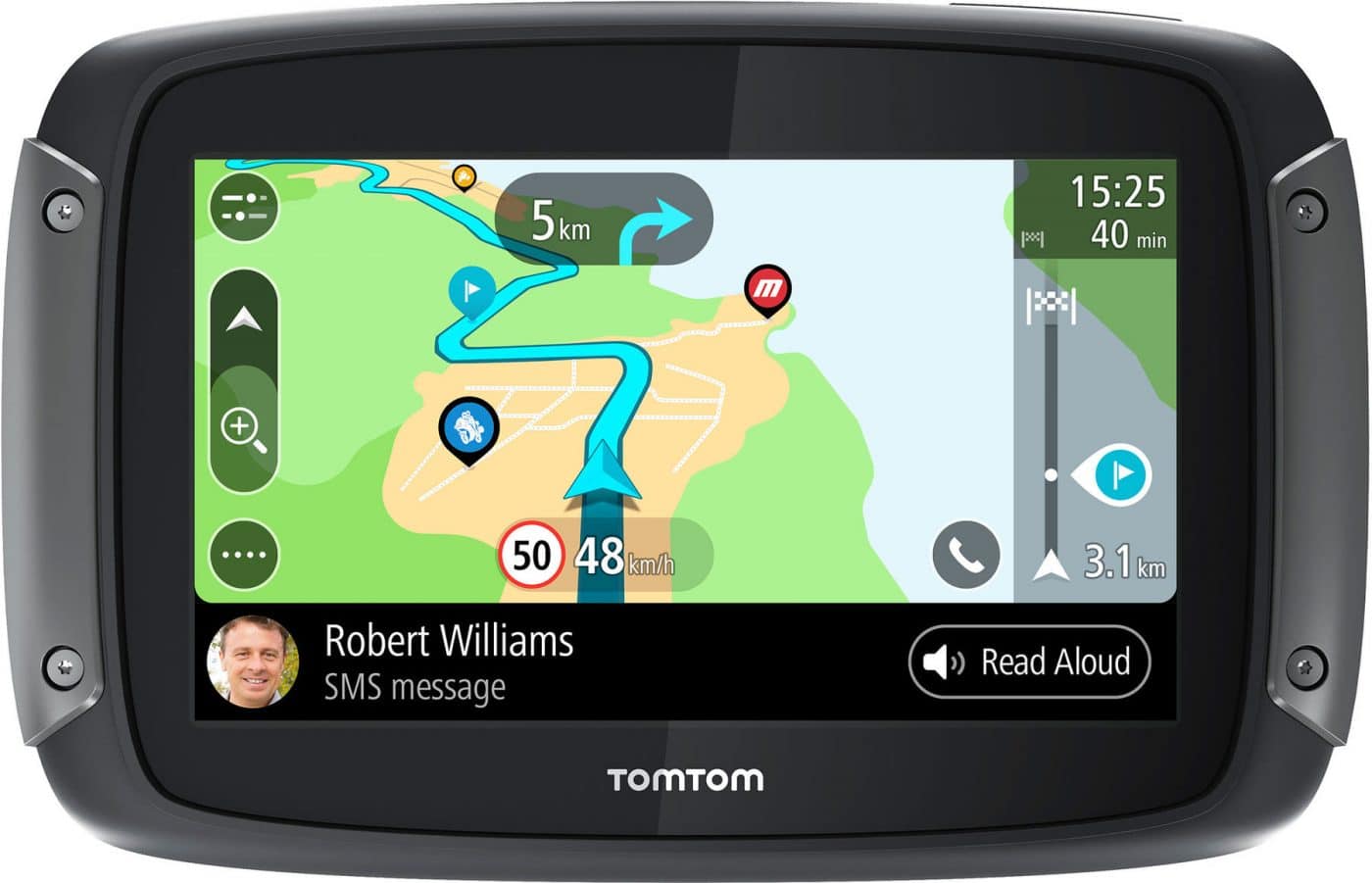 De beste motor navigatie: TomTom Rider 550
