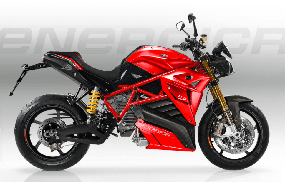 Elektrische naked bike van Energica